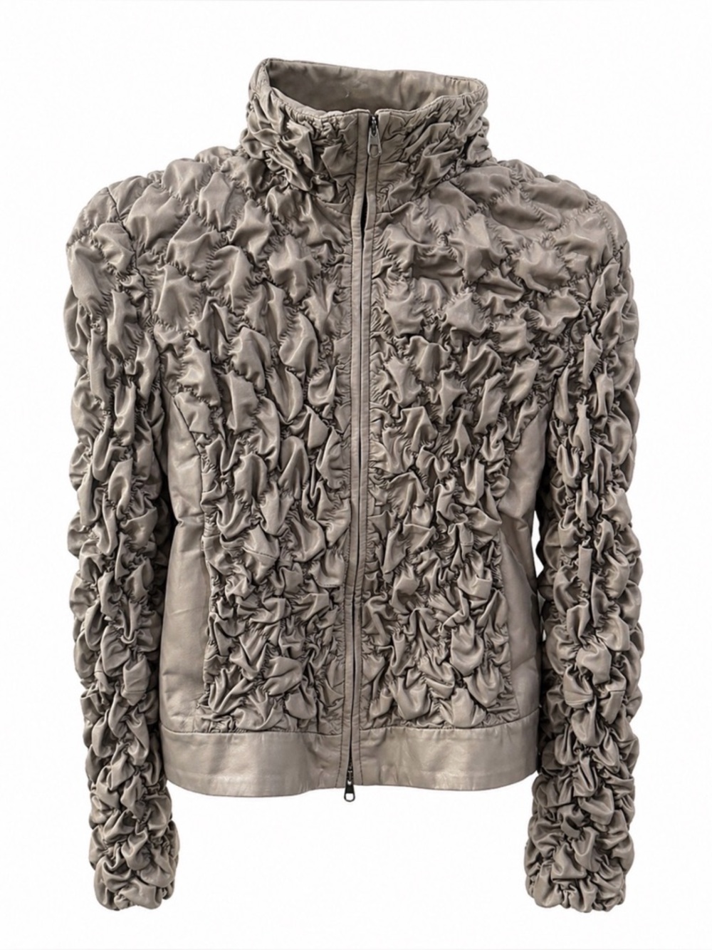✨ BOSS by Hugo Boss Textured Leather Jacket ✨